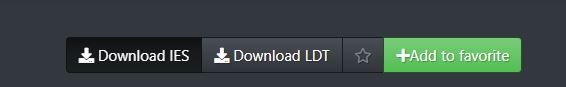 An option to download an IES file or an LDT file is displayed. 