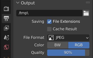 The output settings display the selected file format and color options. 