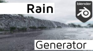 The Rain Generator thumbnail shows a nature scene with raindrops falling and splashing in puddles. 