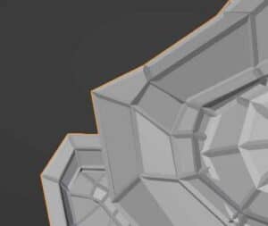 The Blender wireframe modifier offset by 0. 