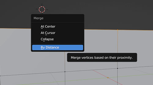 How to Merge Vertices, Edges and Faces in Blender (Remove Doubles)