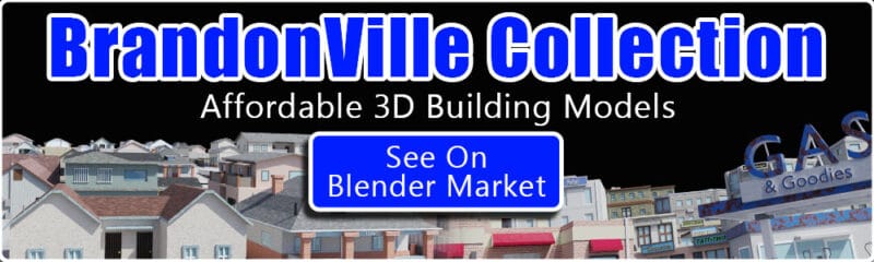 The Brandonville house 3D models are displayed.