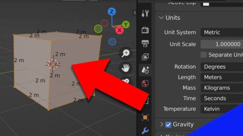 How to Change Units of Measurement in Blender 3D