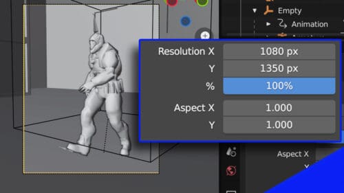 How to Change the Resolution and Aspect Ratio in Blender