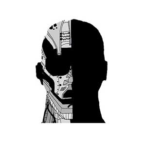 A greyscale image used as an alpha mask.