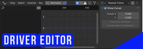 The Blender Drivers editor. 