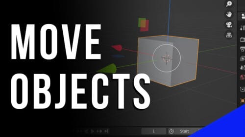 How to Move Objects in Blender 3D