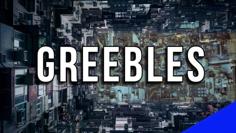 Intricately detailed sci-fi surfaces using greebles.